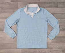 Rhoback Houndstooth Half Zip Golf Jumper Mens S/M