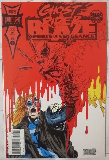 Ghost Rider / Blaze: Spirits Of Vengeance #18 Vengeance, Dr. Strange, Morbius & Nightstalkers Appearances (1993)