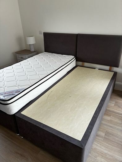 Two single beds