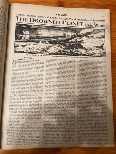 Vintage annual:'Chums' annual 1921