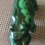 Hand Carved Malachite Hippo Image 3