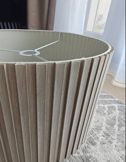 Beige lampshade
