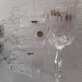 New vintage crystal white/Red wine glasses Image 3