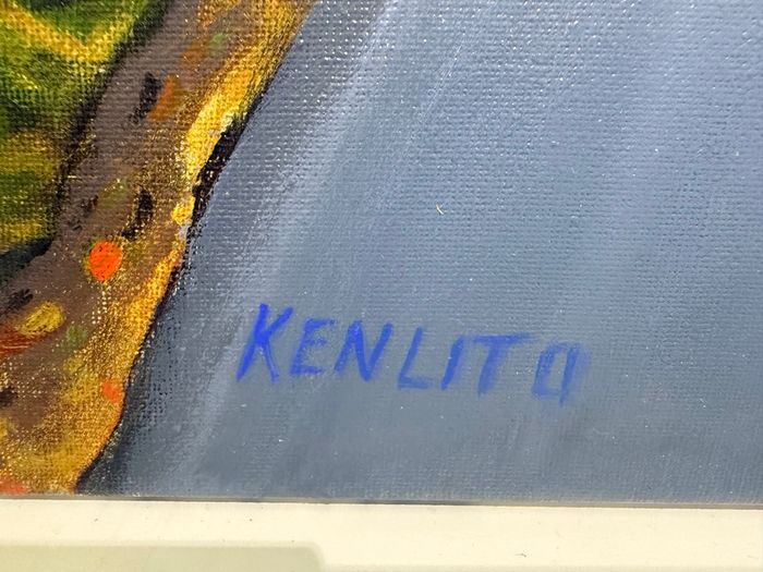 Original Kenlito (Ken McConnell) Oil Painting