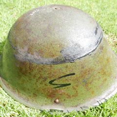 Vintage Steel Helmet