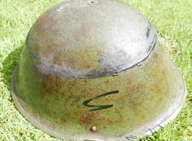 Vintage Steel Helmet