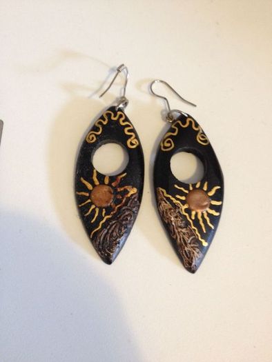 African Hand Made Earrings