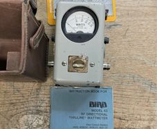 Vintage Bird Model 43 RF Thruline Wattmeter