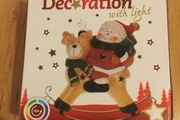 Christmas decoration with light Brand New
