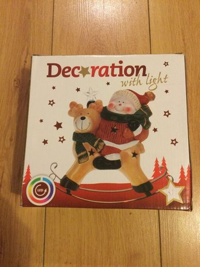 Christmas decoration with light Brand New