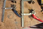 Pipefitter ratchet clamps
