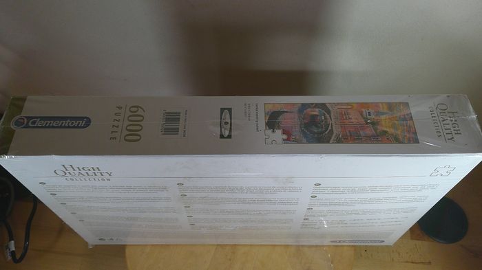 NEW Sealed Clementoni 6000 Piece Jigsaw Puzzle Venice Evening Sunset Dominic Davison