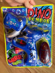 Dinosaur Bubble Gun - Fun for Kids!