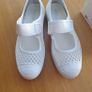 Stockton 623D open weave velcro white runner Size 40 Image 4