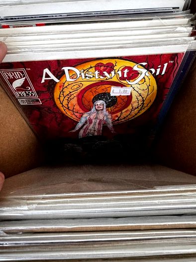 Indie Long Comic Box w 250 Comics for Sale