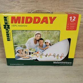 Brunner Midday 12pce Diner set - camping - caravaning
