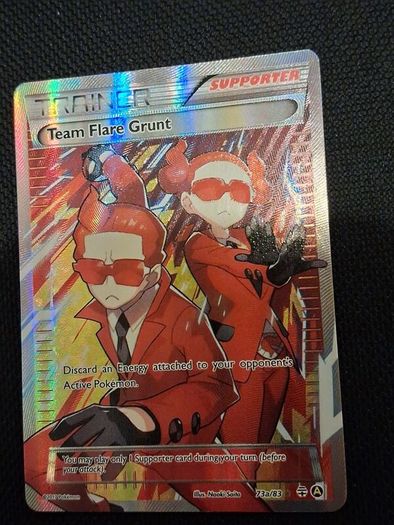 Pokemon Card : Team Flare Grunt