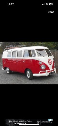 Vw T-1 minibus 1963 genuine VW merchandise scale 1:24 model