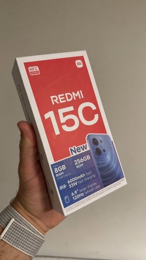 Redmi 15C 8GB/256GB Blue (New, opened box)