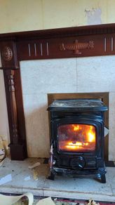 Fireplace surround
