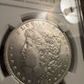 USA 1887 Morgan Dollar MS 63 Image 3