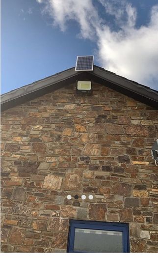 Solar Floodlights- Sheds, Garages, Houses
