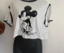 Disney crop top size medium