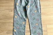 Next Smiley World girls jeans, 10/11y