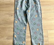 Next Smiley World girls jeans, 10/11y