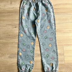 Next Smiley World girls jeans, 10/11y