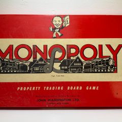 Waddingtons Monopoly c.1957-59 COMPLETE - Original 1950s Vintage Set + Factory Slips