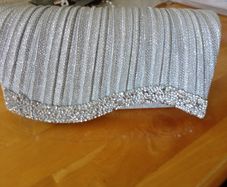 Elegant bag and gloves