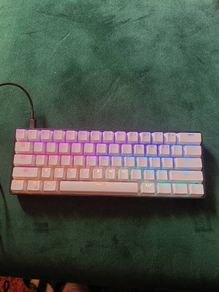 custom built RGB keyboard