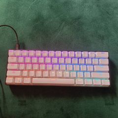 custom built RGB keyboard