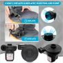 Electric Air Pump with 3 Nozzles/Inflate Or Deflate Swimming Ring, Airbeds, Paddling Pools & Other Toys / AC110-240V/ DC12V/50W (Black-Air-Pump) Image 5
