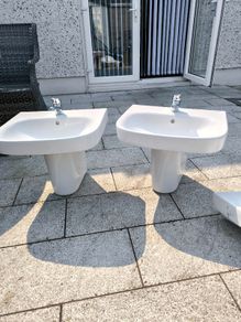 Roca Wash Basin with Semi Pedestal