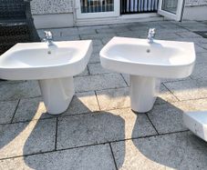 Roca Wash Basin with Semi Pedestal