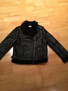 Bluezoo Leather Jacket size 9-10 years