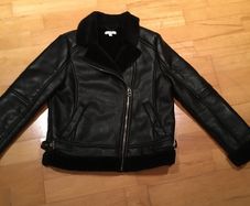 Bluezoo Leather Jacket size 9-10 years