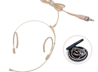 Sennhiser plug headset mic