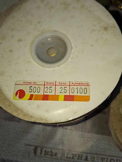 Approx 1300 metres of Ribbons on Reels, suitable for various crafting and decoration purposes Postage Available