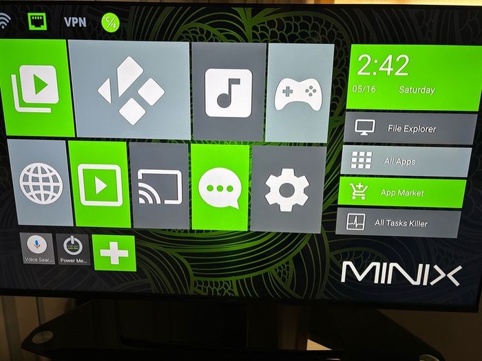 Minix 4K smart Media Box android