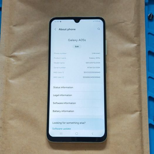 Samsung Galaxy A05s - 64GB - Light Green - Dual SIM - No SIM Tray - Great Condition