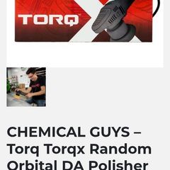 Torq x dual action polisher