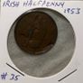 Irish Halfpenny 1953 Image 2