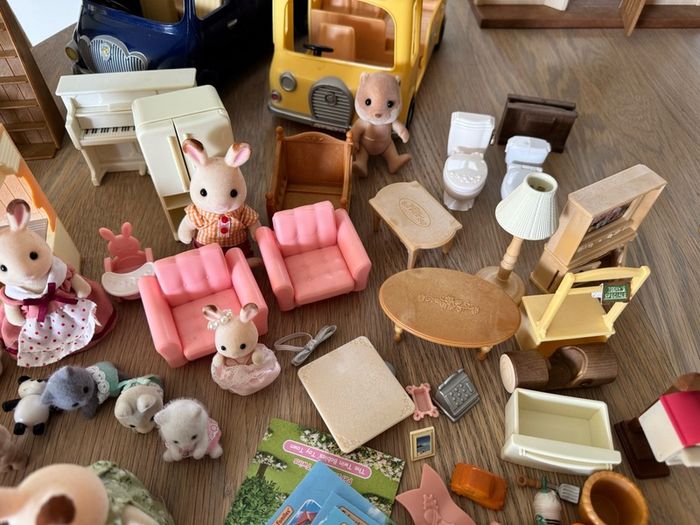 Sylvanian Family houses and accessories