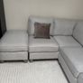 Corner group sofa with chaise and footstool Image 2