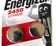 2x / 4x ENERGIZER CR2450 Battery for Litihum 3V Button cells / battery for BMW Key etc Alarms Sensors