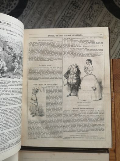 Punch magazines - Rare from 1847 and 1861