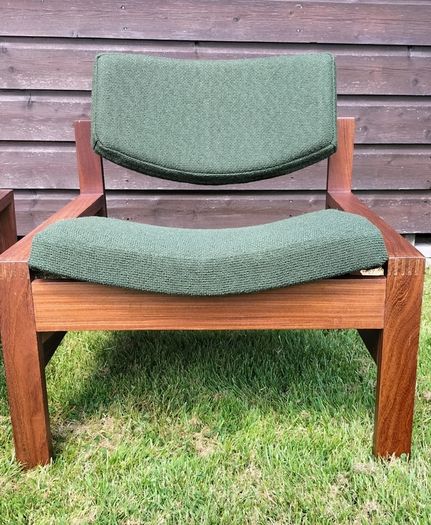 Mid Century Vintage Crannac Bunbeg Chair & Coffee Table